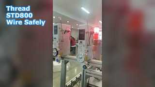 Como passar o fio do STD800